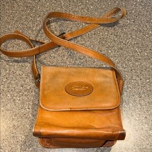 Vintage american angel leather bag
